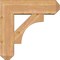 Ekena Millwork Westlake Craftsman Smooth Bracket w/ Offset Brace, Western Red Cedar, 7 1/2"W x 24"D x 24"H BKT0806X24X24WTL04SWR - alternate 4